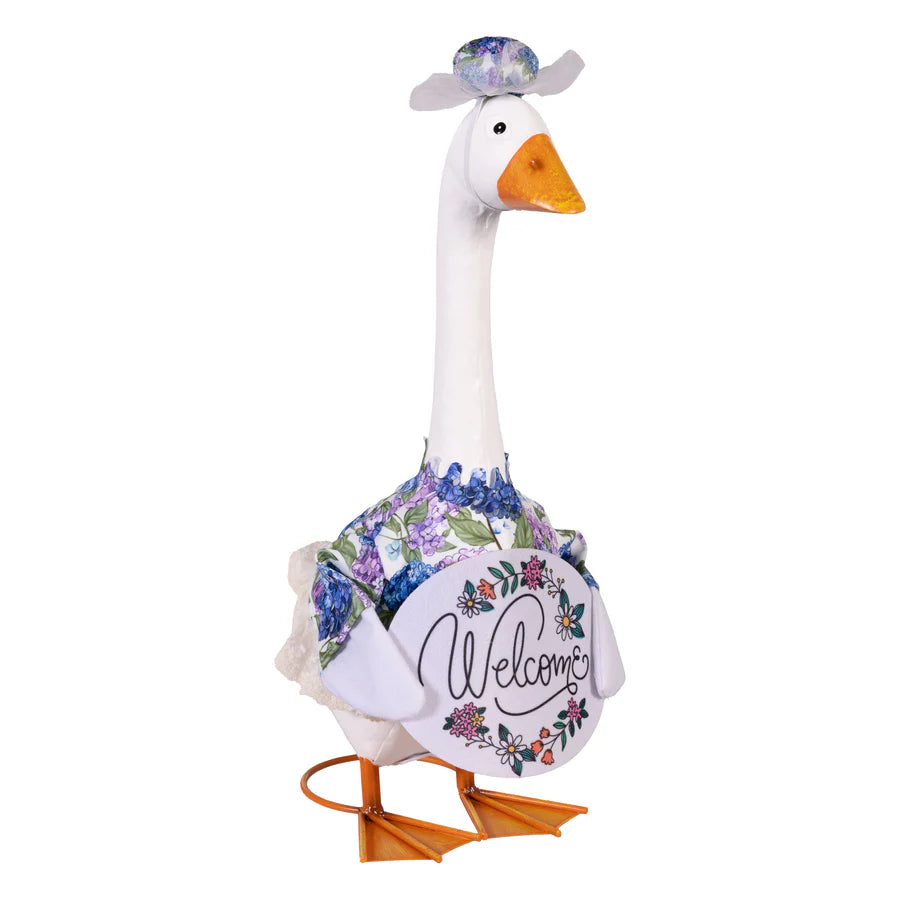 EE Porch Goose Outfit - Hydrangea Happiness