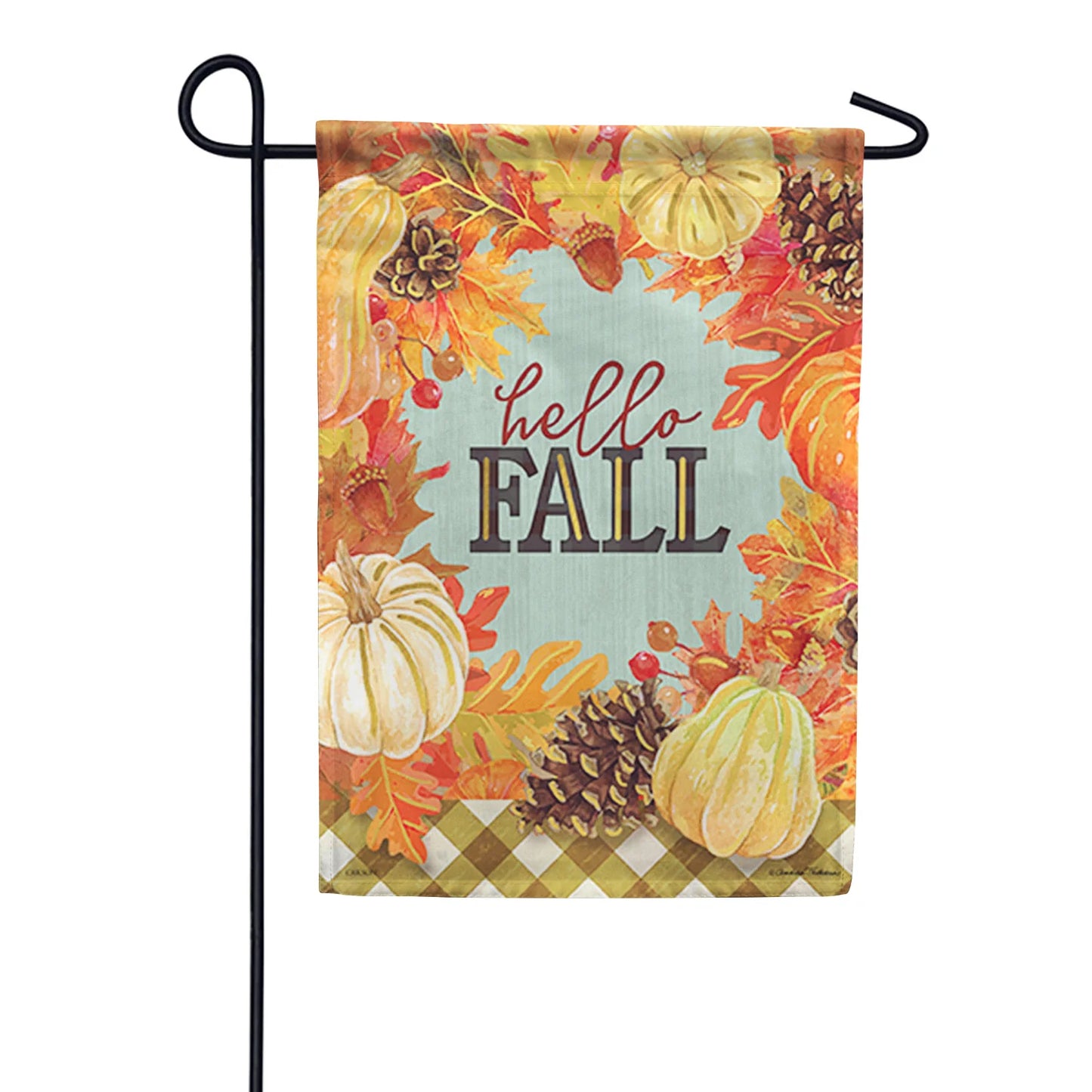 EB Garden Flag - Glitter Fall Frame