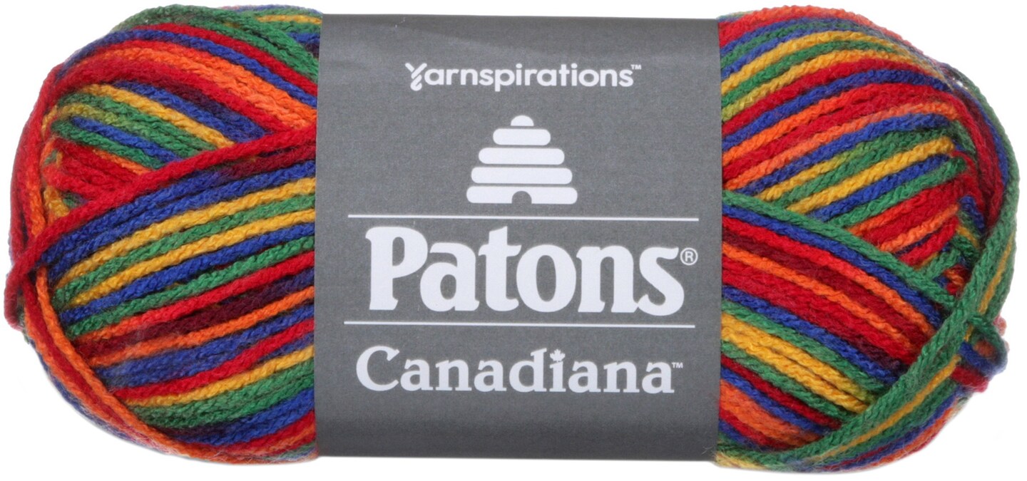 Patons Canadiana 100g - Rainbow Varg 11625