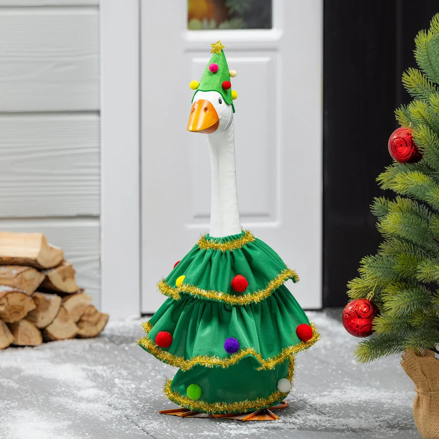 EE Porch Goose Outfit - Christmas Tree