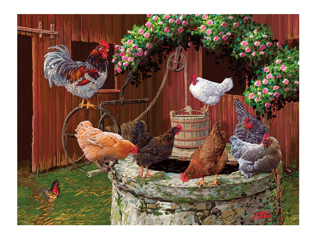 Puzzle 275pc - Chickens Are Well 48018