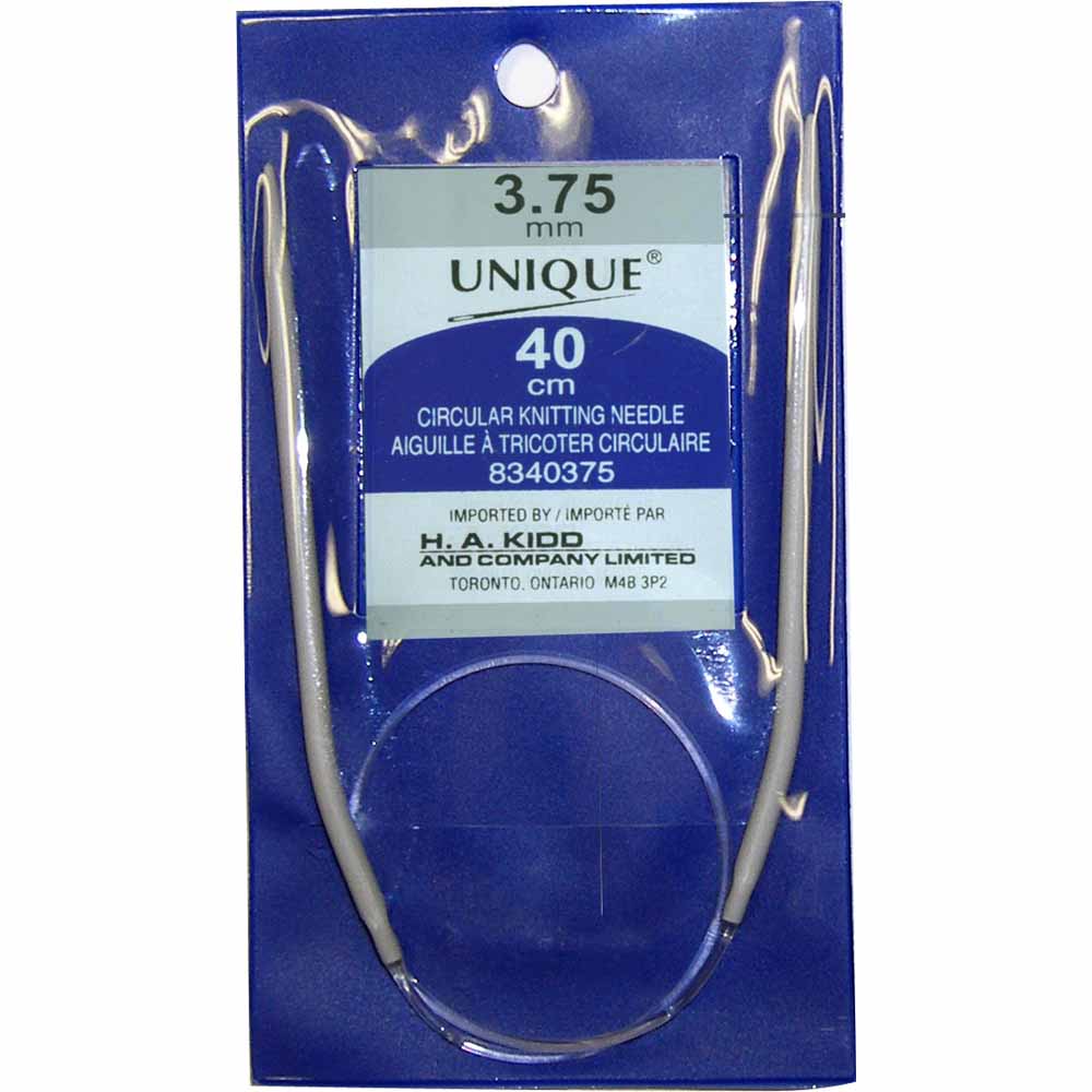 Unique Aluminum Circular Needle - 3.75mm 40cm 8340375