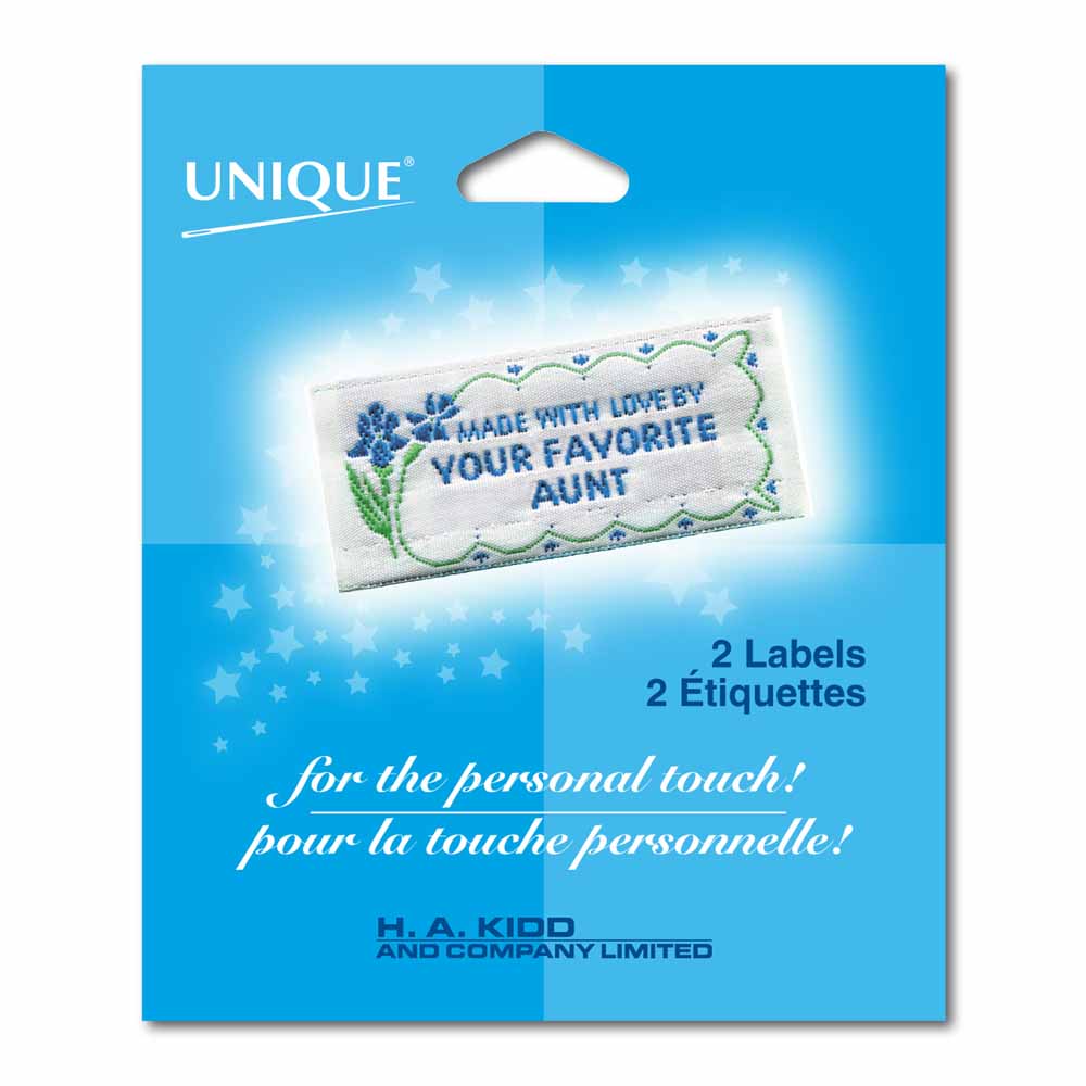 Personal Labels 2Pk By Aunt UL4522A