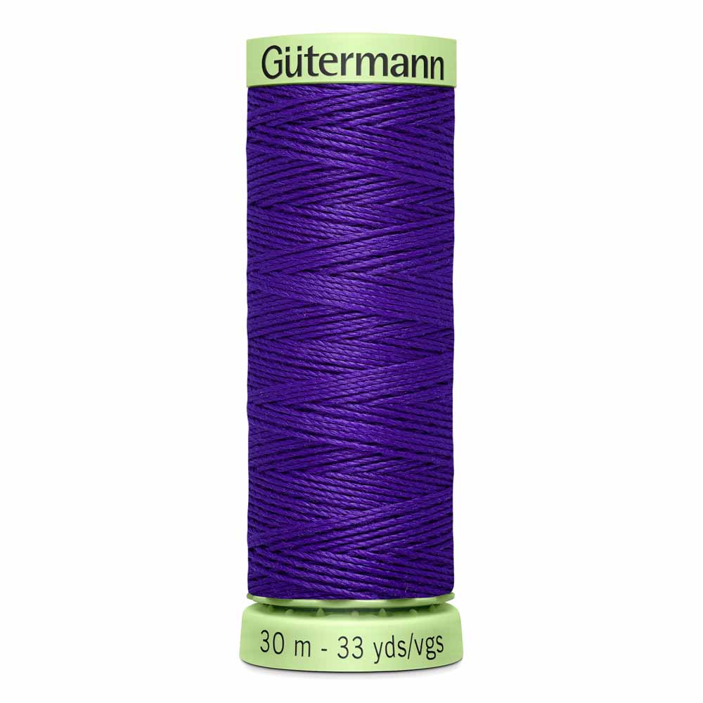 Gut Poly Thread Top Stitch 30m - Purple 945