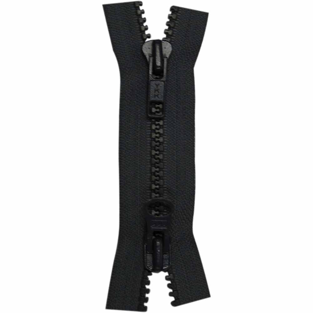Zipper 70cm 2Way - Black 6570580
