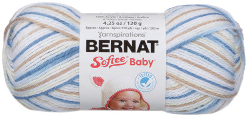 Bernat Softee Baby 120g - Little Boy Blue Ombre 31128