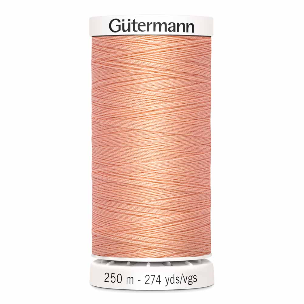 Gut Poly Thread 250m - Peach 365