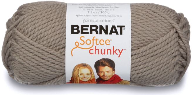 *Bernat Softee Chunky 100g - Clay 28041