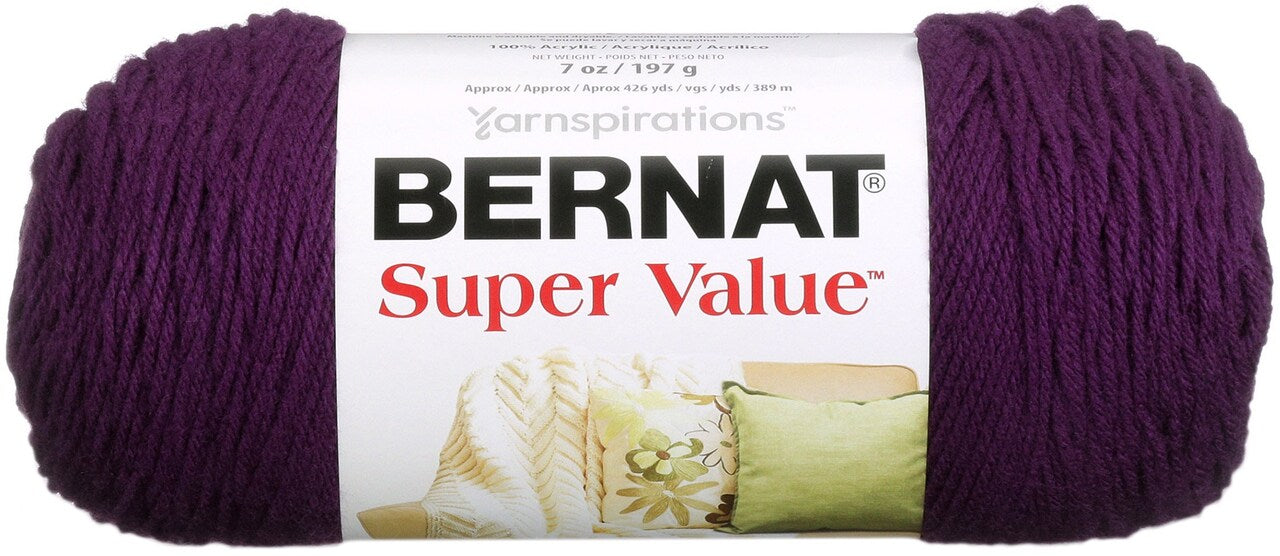 Bernat Super Value 197g - Mulberry 53333