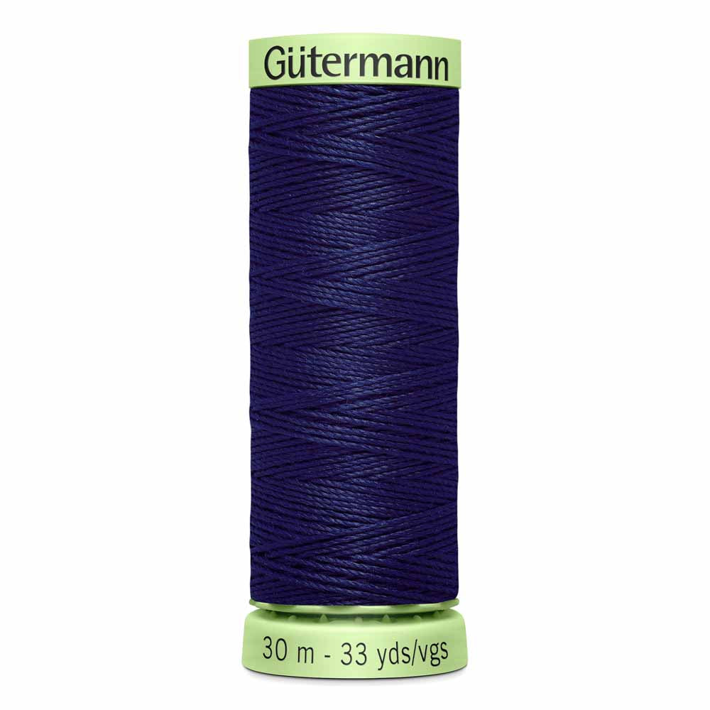 Gut Poly Thread Top Stitch 30m - Navy 272