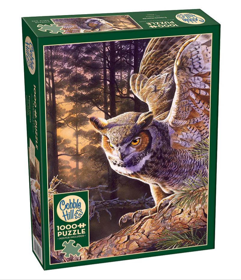 1000pc Puzzle Evening Hunter (Owl) 40234