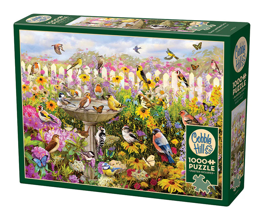 Puzzle 1000pc - Backyard Bird Bath 40335