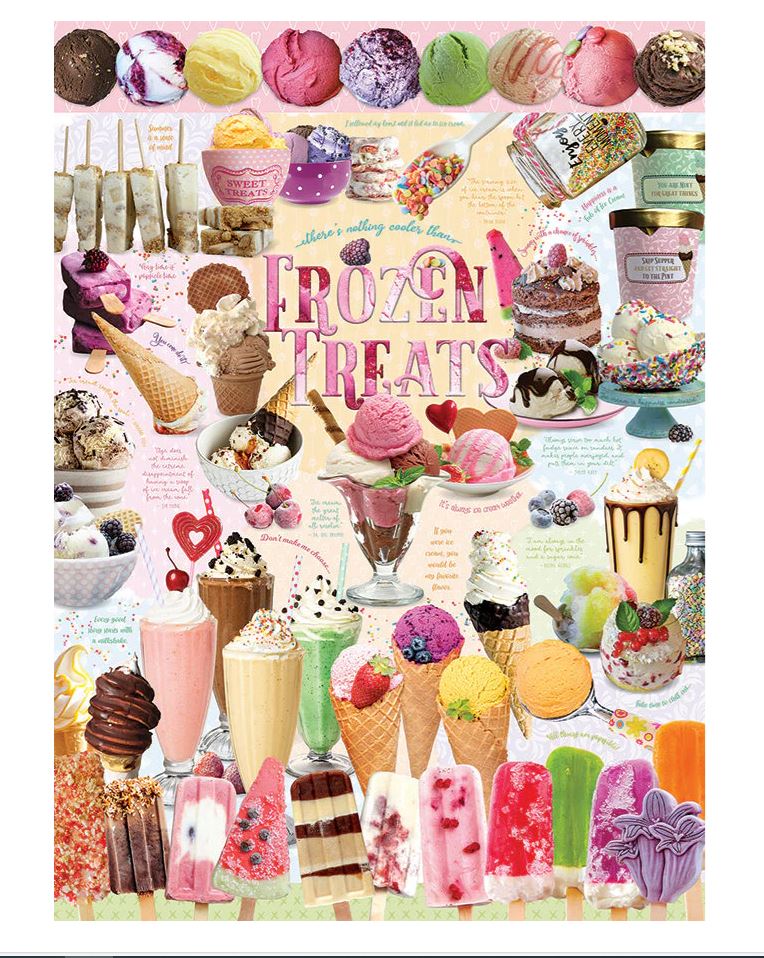 Puzzle 1000pc - Frozen Treats 80367
