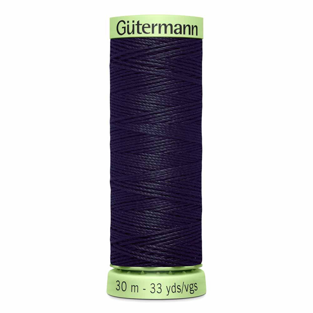 Gut Poly Thread Top Stitch 30m - Midnight Navy 280