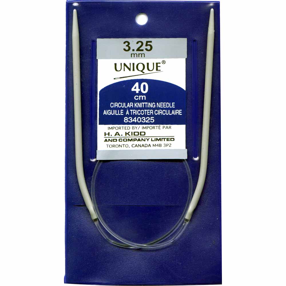 Unique Circular Needle 16" - 3.25mm 8340325