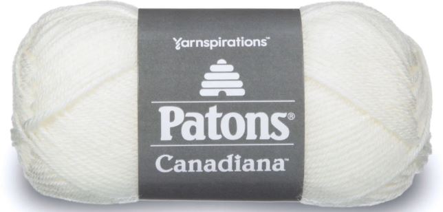 Patons Canadiana 100g - Winter White 10006