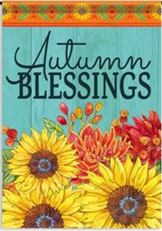 EB Garden Flag - Autumn Blessings