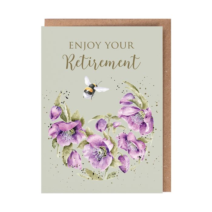 Wrendale Card - Retirement - New Bee-ginnings