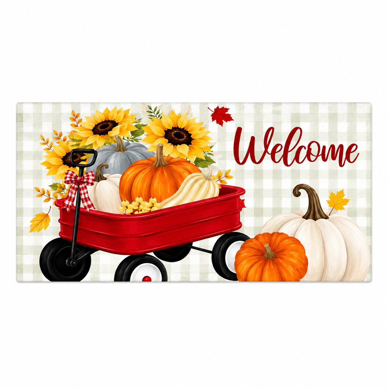 Sassafras Insert - Wagon Filled Pumpkin