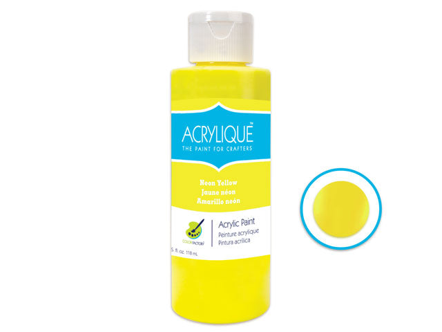 MC Acrylique Paint - Neon Yellow