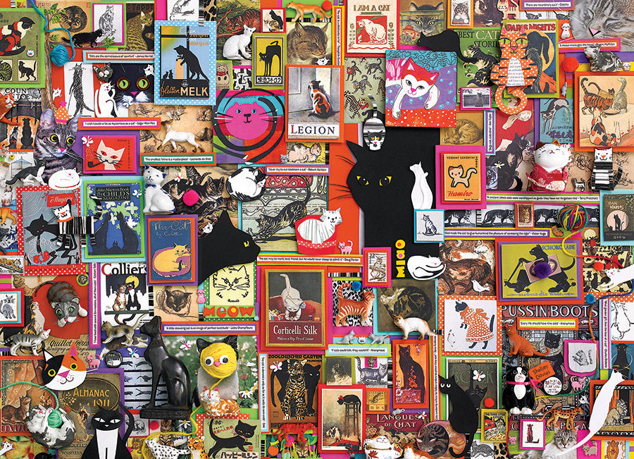 Puzzle 1000pc - Catsville