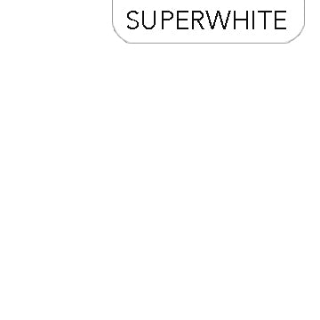 CW Premium Solid Super White 100