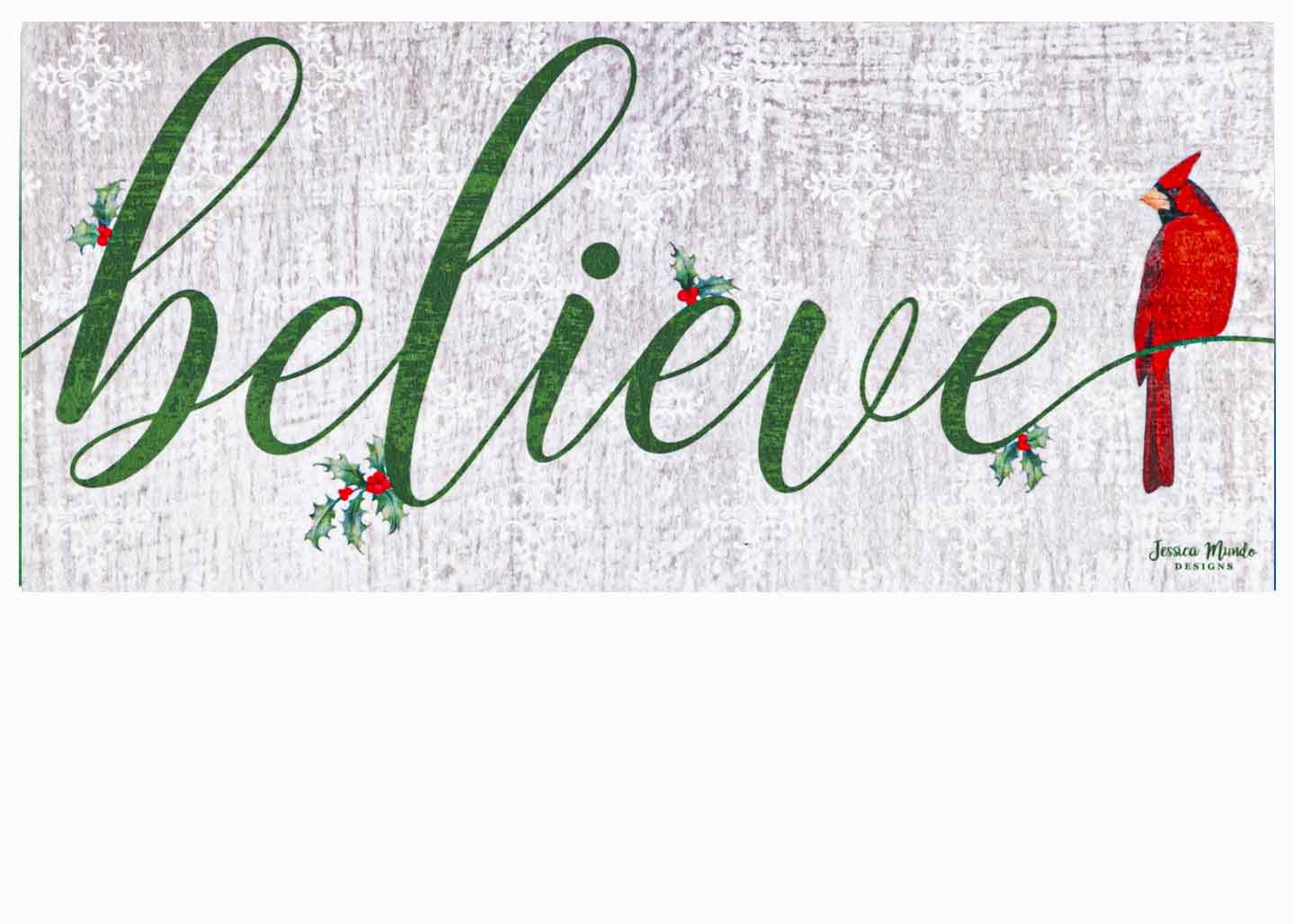 Sassafras Insert - Believe Cardinal