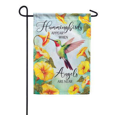 EB Garden  Flag - Hummingbirds Appear