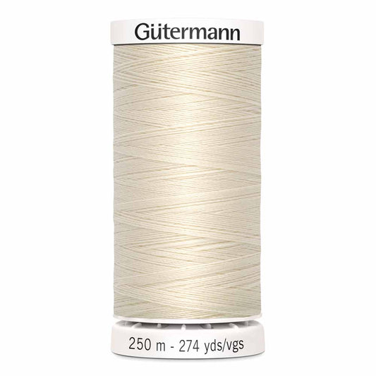 Gut Poly Thread 250m - Eggshell 22
