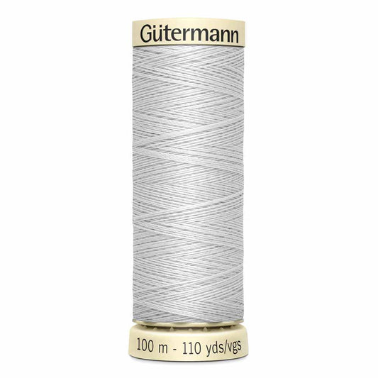 Gut Poly Thread 100m - Silver 100