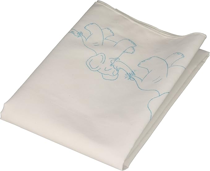 Childrens Pillow Case - Elephant Train 122