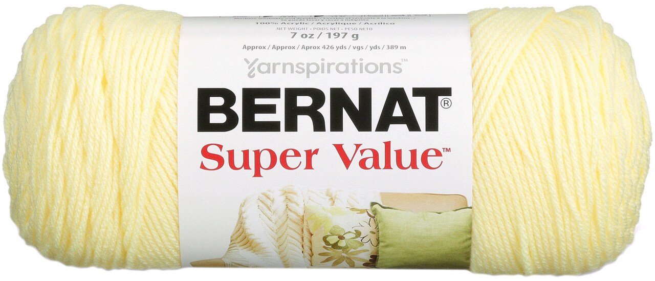 Bernat Super Value 197g - Yellow 07445