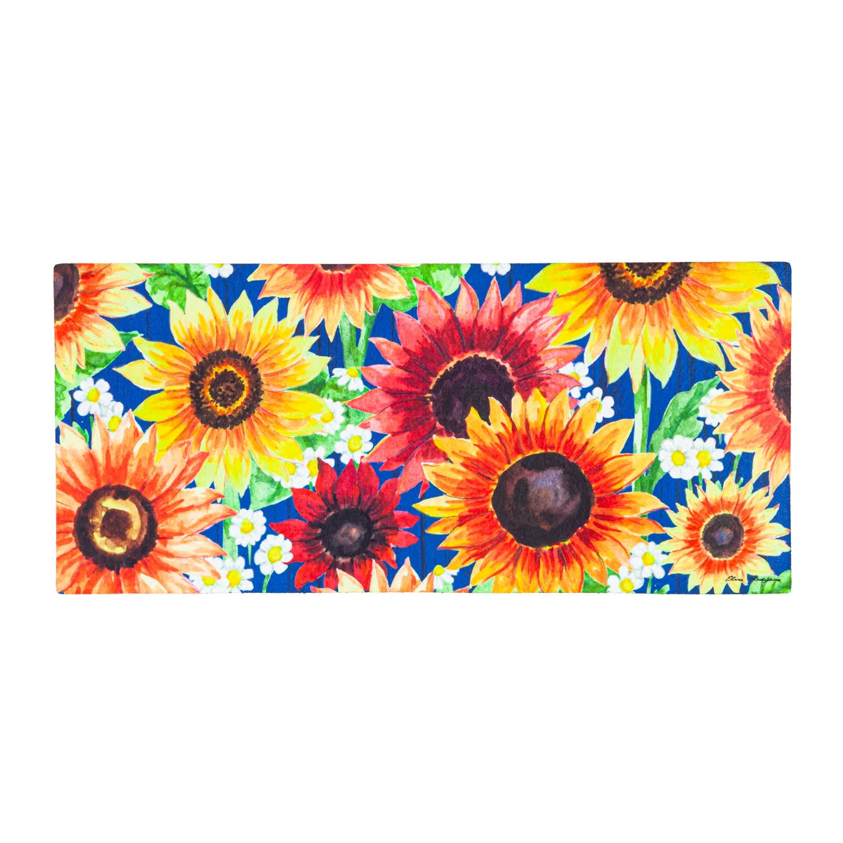 Sassafras Insert - Multi-Color Fall Sunflowers
