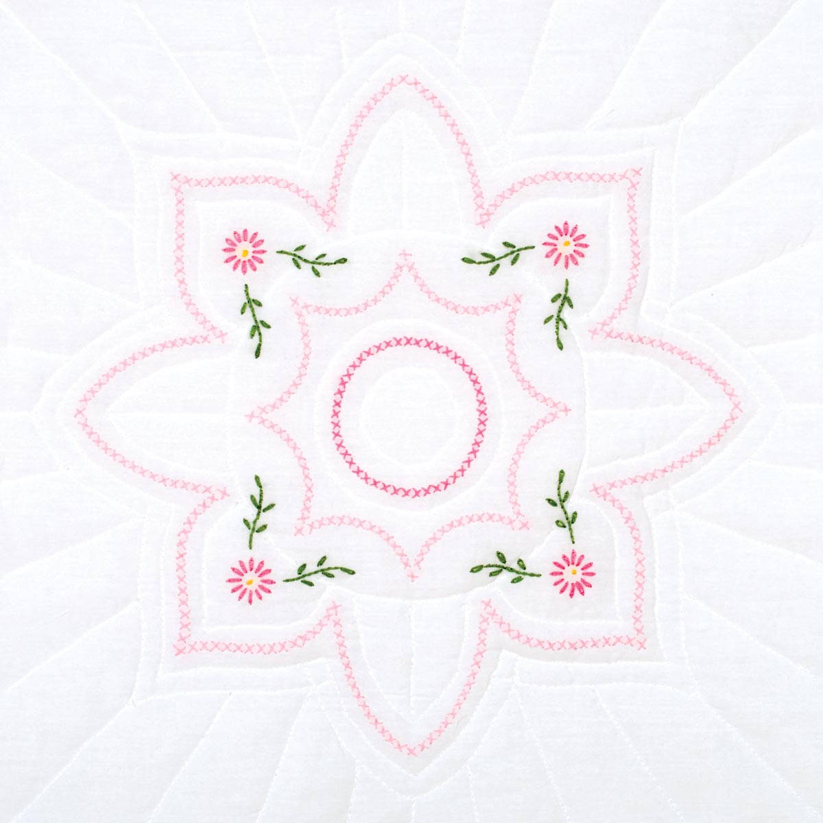 18" Quilt Blocks - 6 Point Flower Class