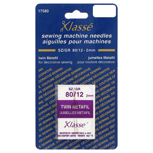 Klasse Sewing Mach Needles Twin Metafil 3017580