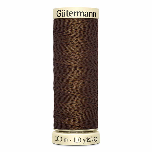 Gut Poly Thread 100m - Boot Brown 574