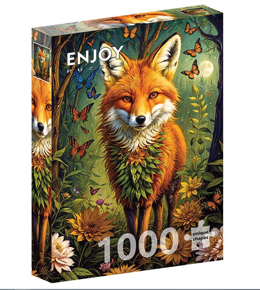 Puzzle 1000pc - Enchanted Fox E-2162