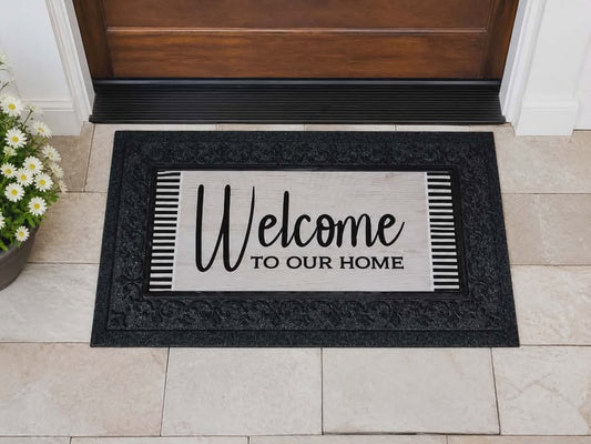 Sassafras Insert - Wood Grain Welcome