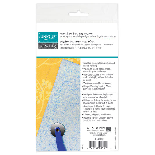 Unique Wax-Free Tracing Paper 3023980