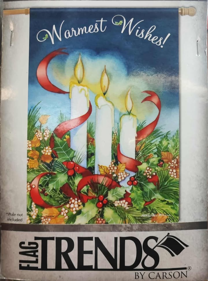 *EB Lg Flag - Candles