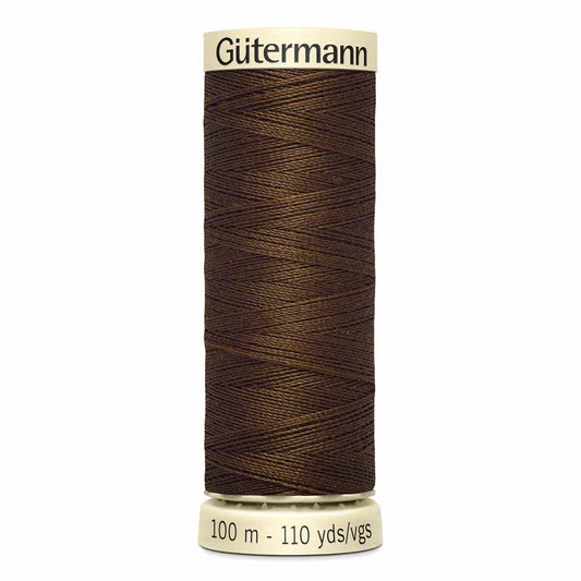 Gut Poly Thread 100m - Coffee Bean 589