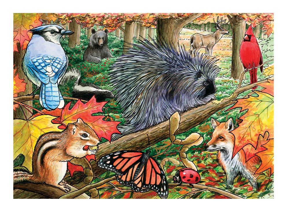 Tray Puzzle 35pc - Eastern Woodlands 58801