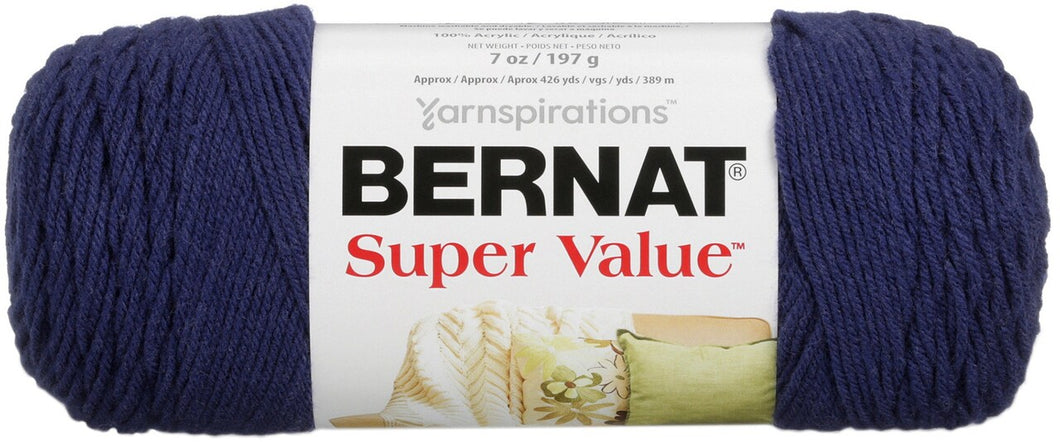Bernat Super Value 197g - Denim Heather 53114