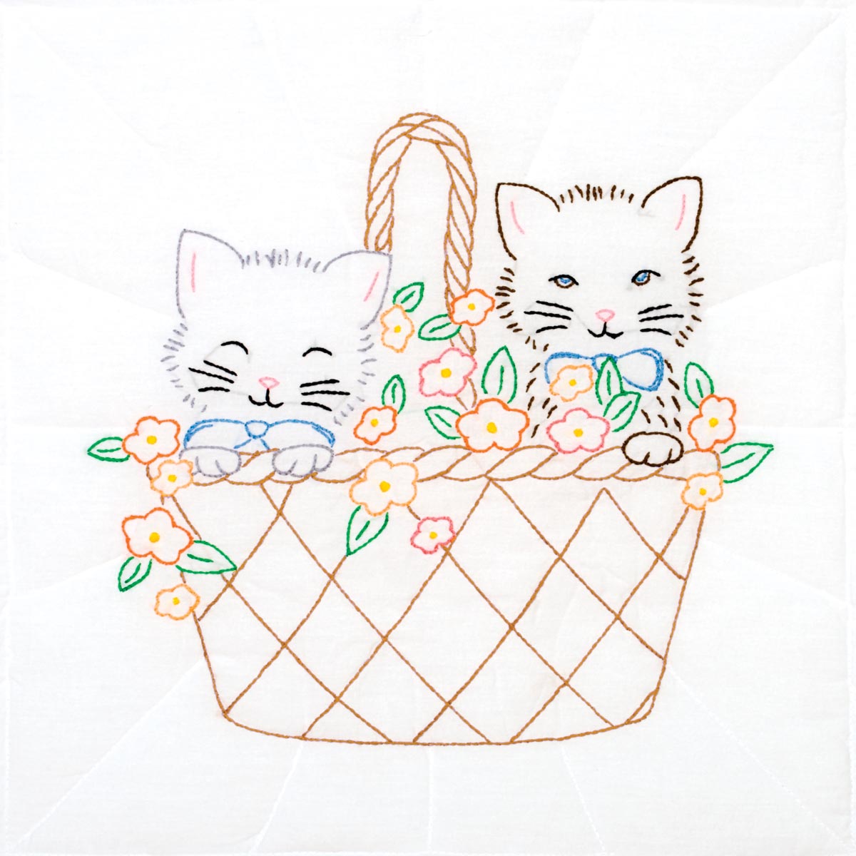 18" Quilt Blocks - Kittens