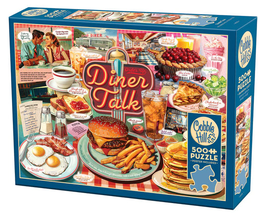 Puzzle 500pc - Diner Talk 45125