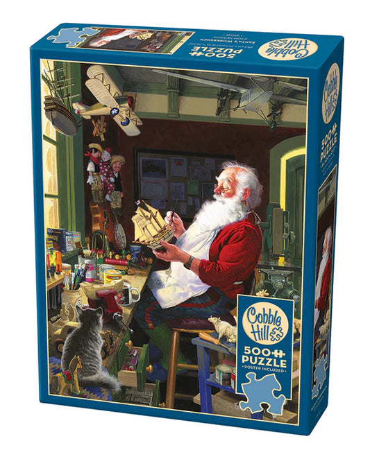 Puzzle 500pc - Santa's Workbench 45045