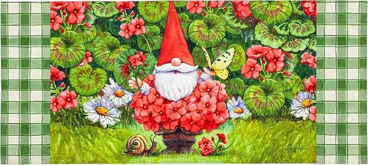 Sassafras Insert - Geranium Gnome