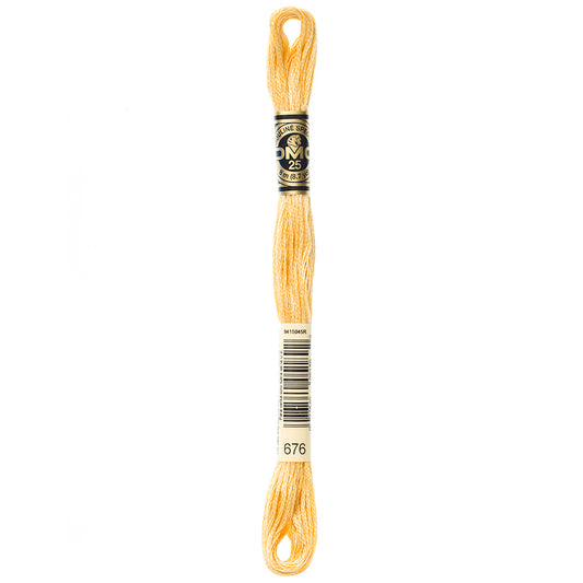 DMC 676 Yellow