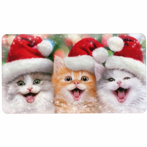 Sassafras Insert - Santa Trio kittens