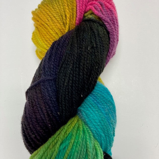 Handpainted 100% Wool-Black Magic